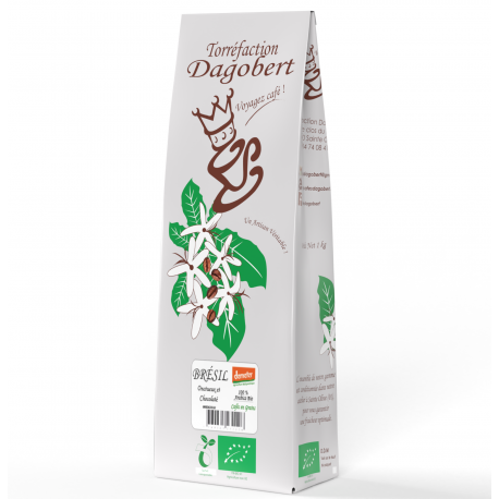 brésil 100% arabica bio et Demeter