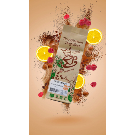 COLOMBIE 100% ARABICA BIO ET EQUITABLE 