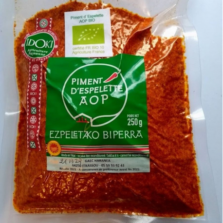 Piment d'Espelette AOP / BIO 250 g