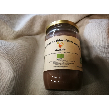 Confiture de Châtaigne d'Ardèche Nature 