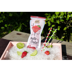 COCKTAIL GRANITÉ SANS ALCOOL MOJITO FRAISE