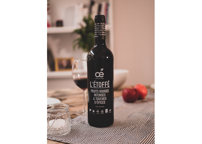 Vin rouge Oé - L'Etoffé - Bio et engagé ! 