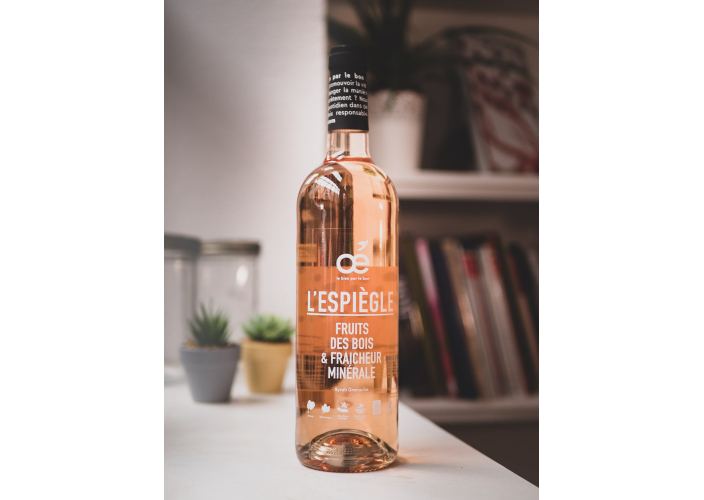 Vin rosé Oé - L'Espiègle - Bio et engagé !