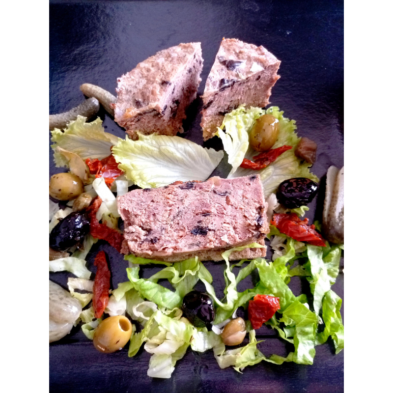 Terrine de canard aux trompettes de la mort en vente direct Agripousse