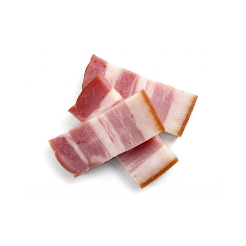 Gros lardons fumés crus 1 Kg en vente direct Agripousse