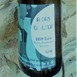 vin blanc IGI Isère A Pas de Loup 